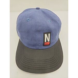 Nike Adults Unisex Retro Cap Navy And Black Adjustable 563191 Has Tag